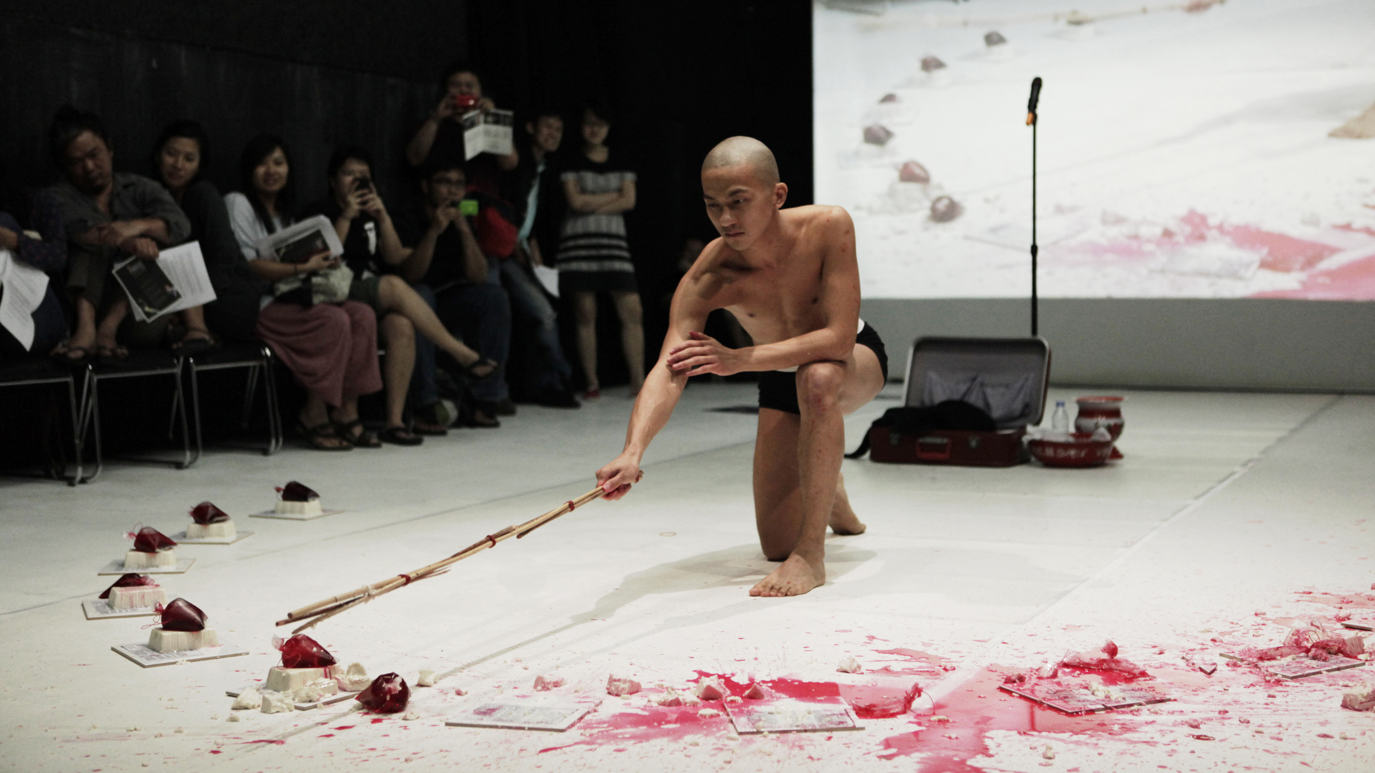 Performance documentation from Cane, 2012.