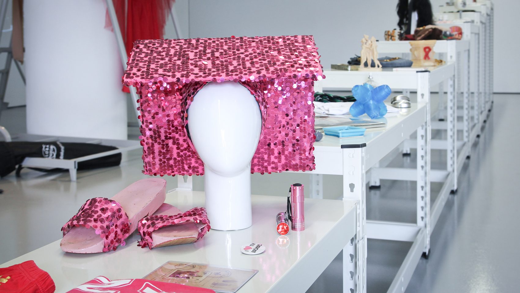 Installation view of Queer Objects: An Archive for the Future.